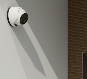 cctv camera on outside of office building